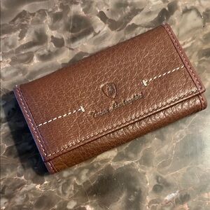 Lamborghini Brown Leather Key Holder